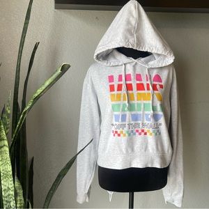 Vans woman’s crop hoodie size S